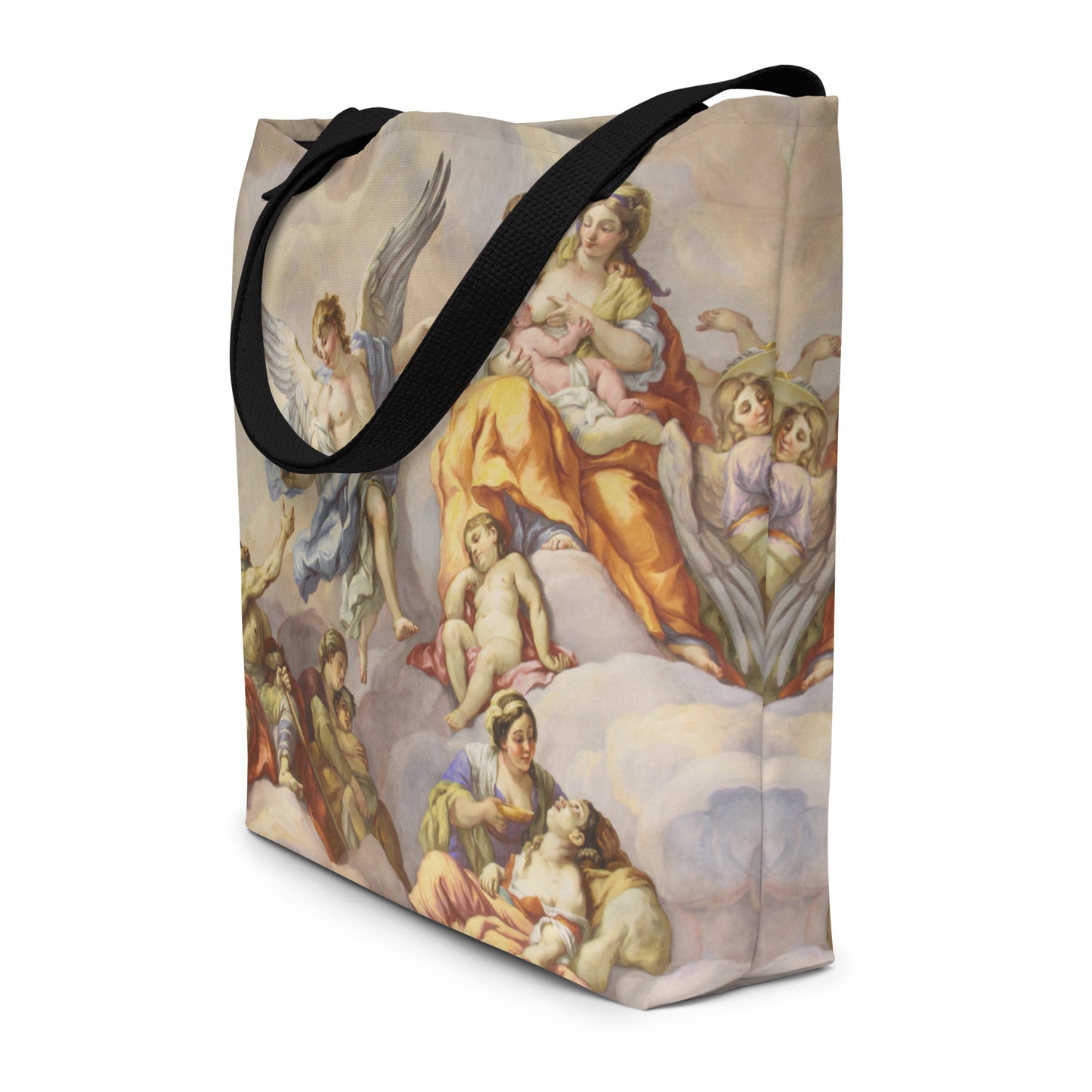 Angels of Versailles Large Tote Bag W/ Inside Pocket