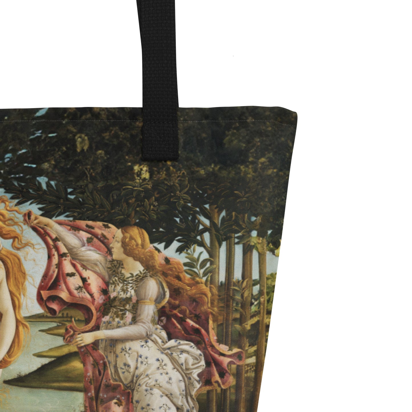 Venus By The Lake Large Tote Bag W/ Inside Pocket