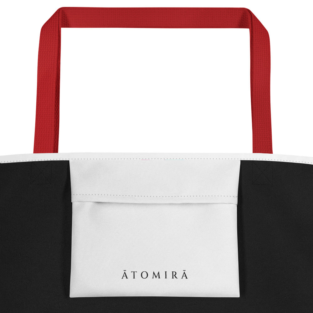 The Aura Of Lovers Large Tote Bag W/ Inside Pocket