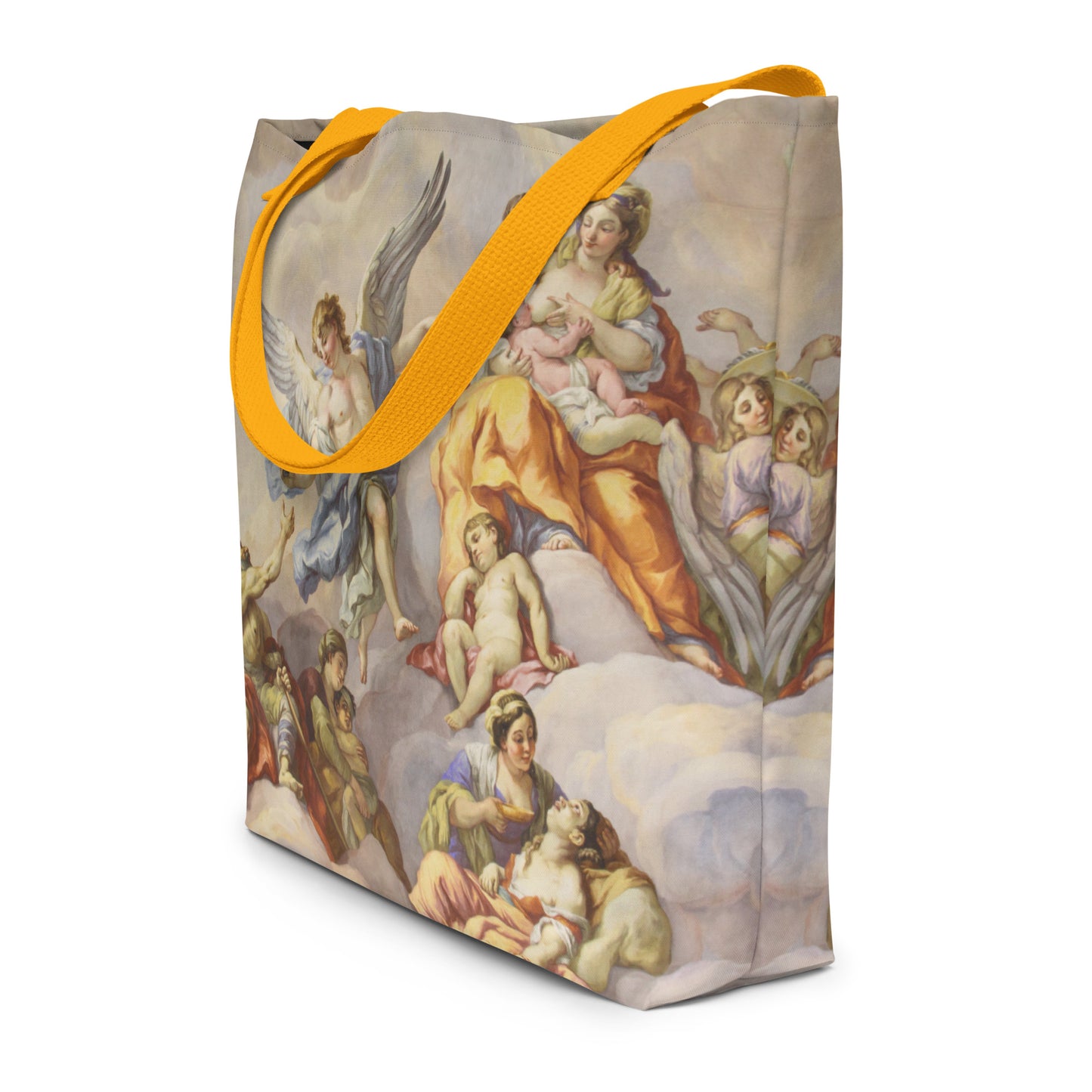 Angels of Versailles Large Tote Bag W/ Inside Pocket