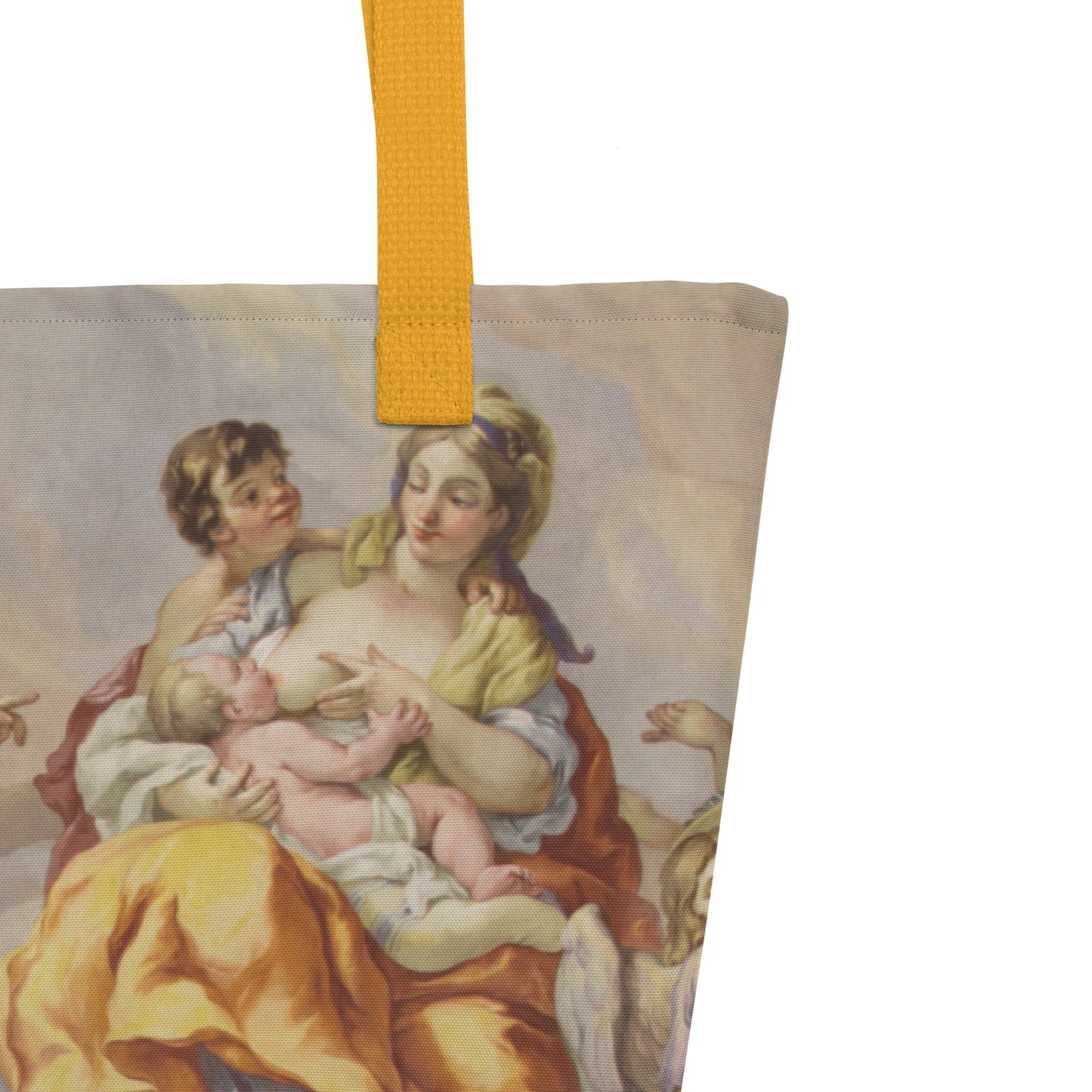 Angels of Versailles Large Tote Bag W/ Inside Pocket