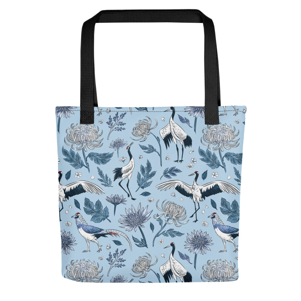 Blue Crane Tote Bag