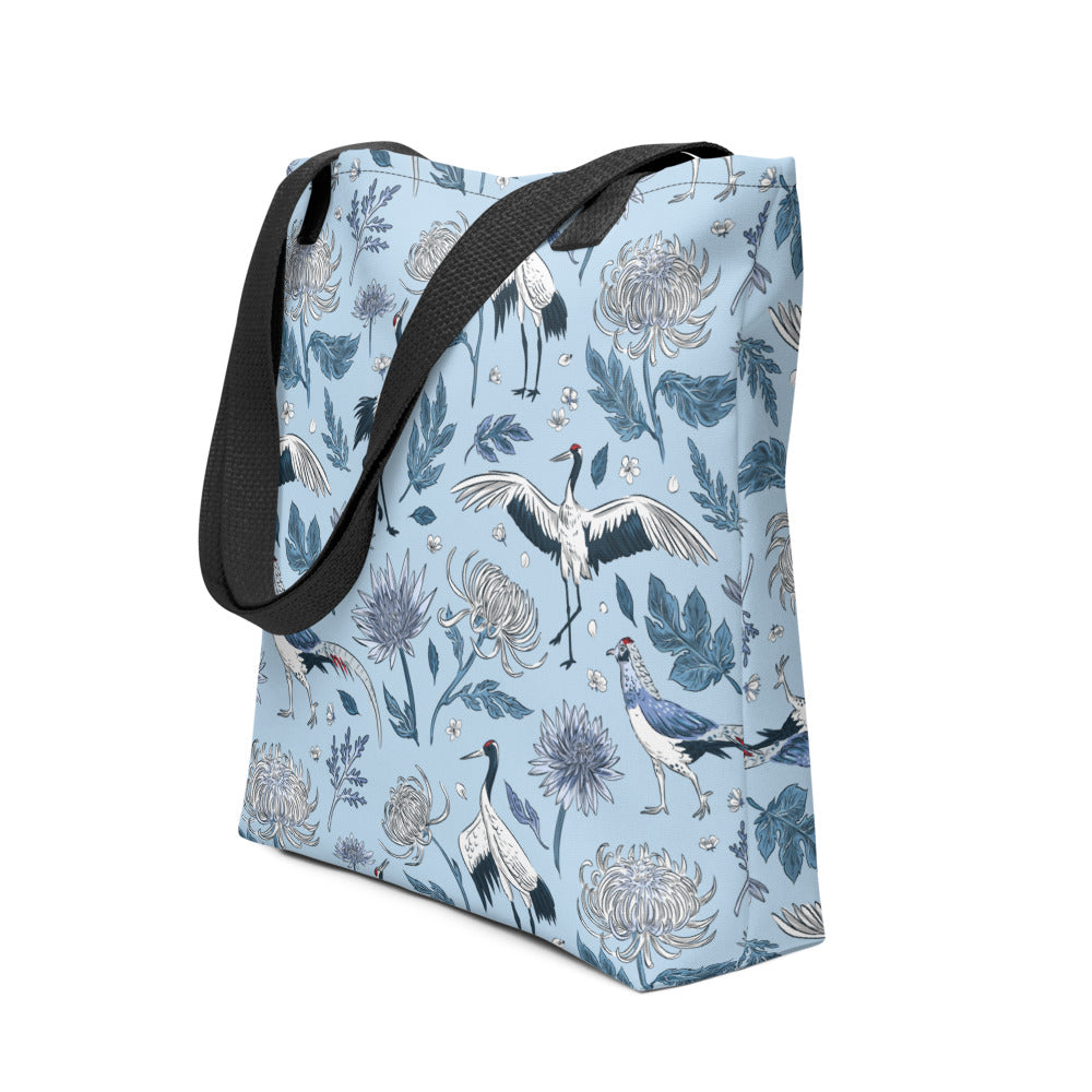 Blue Crane Tote Bag