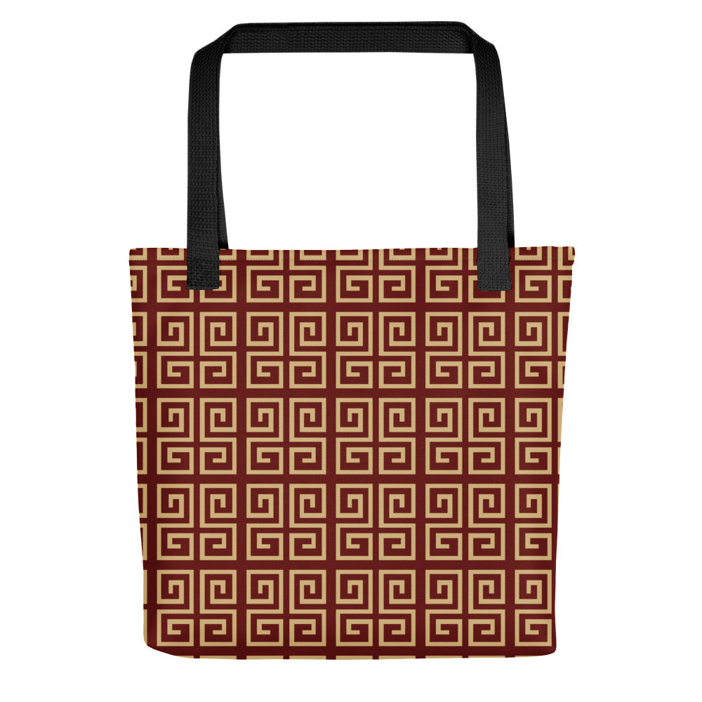 The Labyrinth Maze Tote Bag