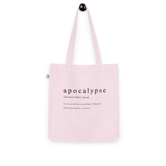 Apocalypse Organic Tote Bag