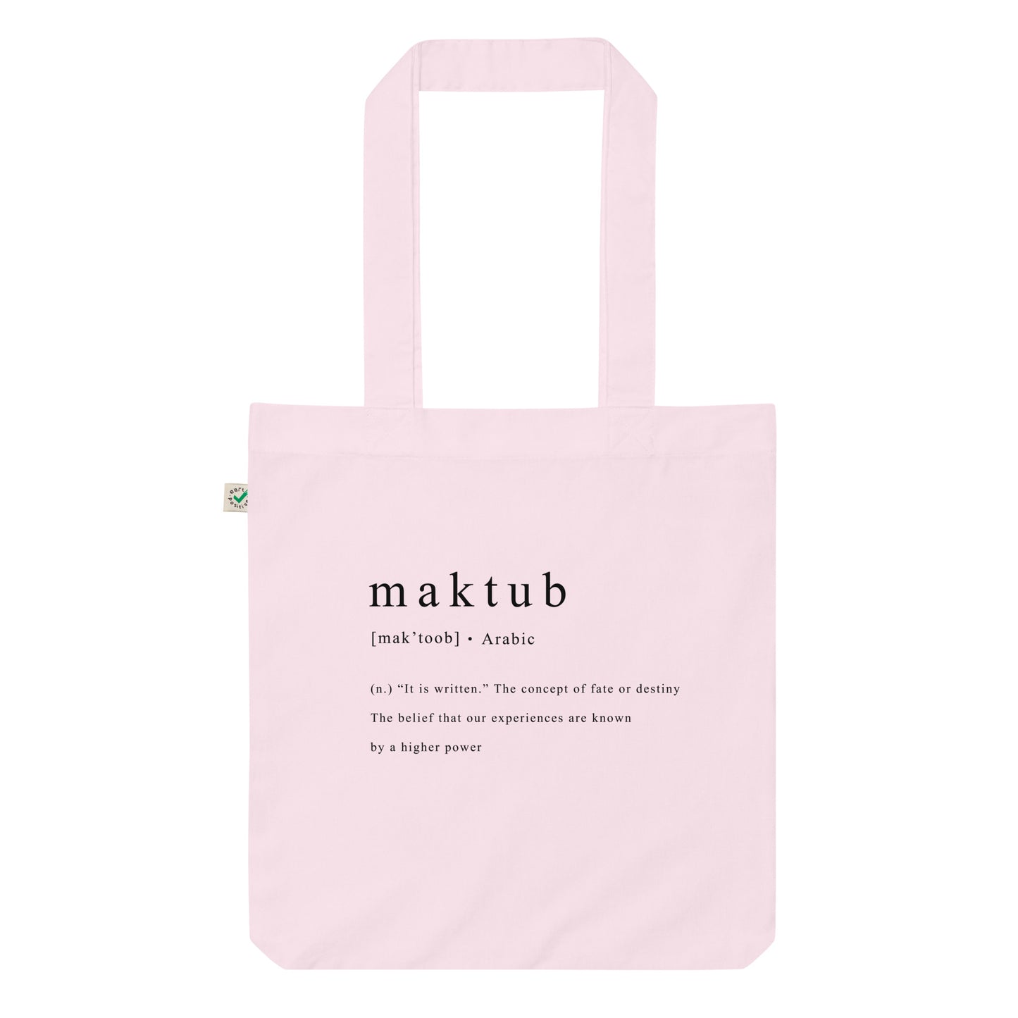 Maktub Organic Tote Bag