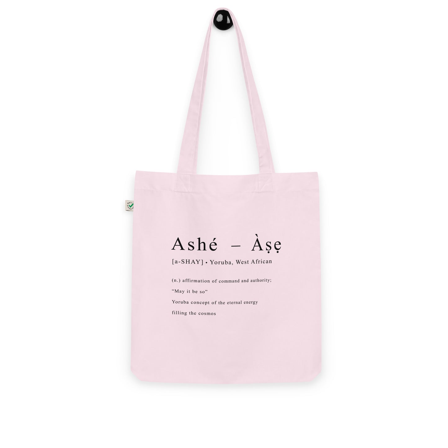 Àṣẹ Organic Tote Bag