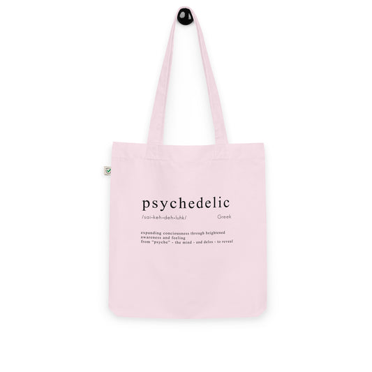 Psychedelic Organic Tote Bag