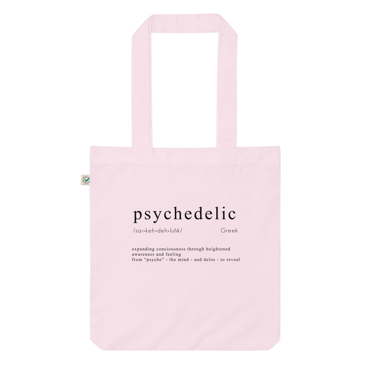 Psychedelic Organic Tote Bag