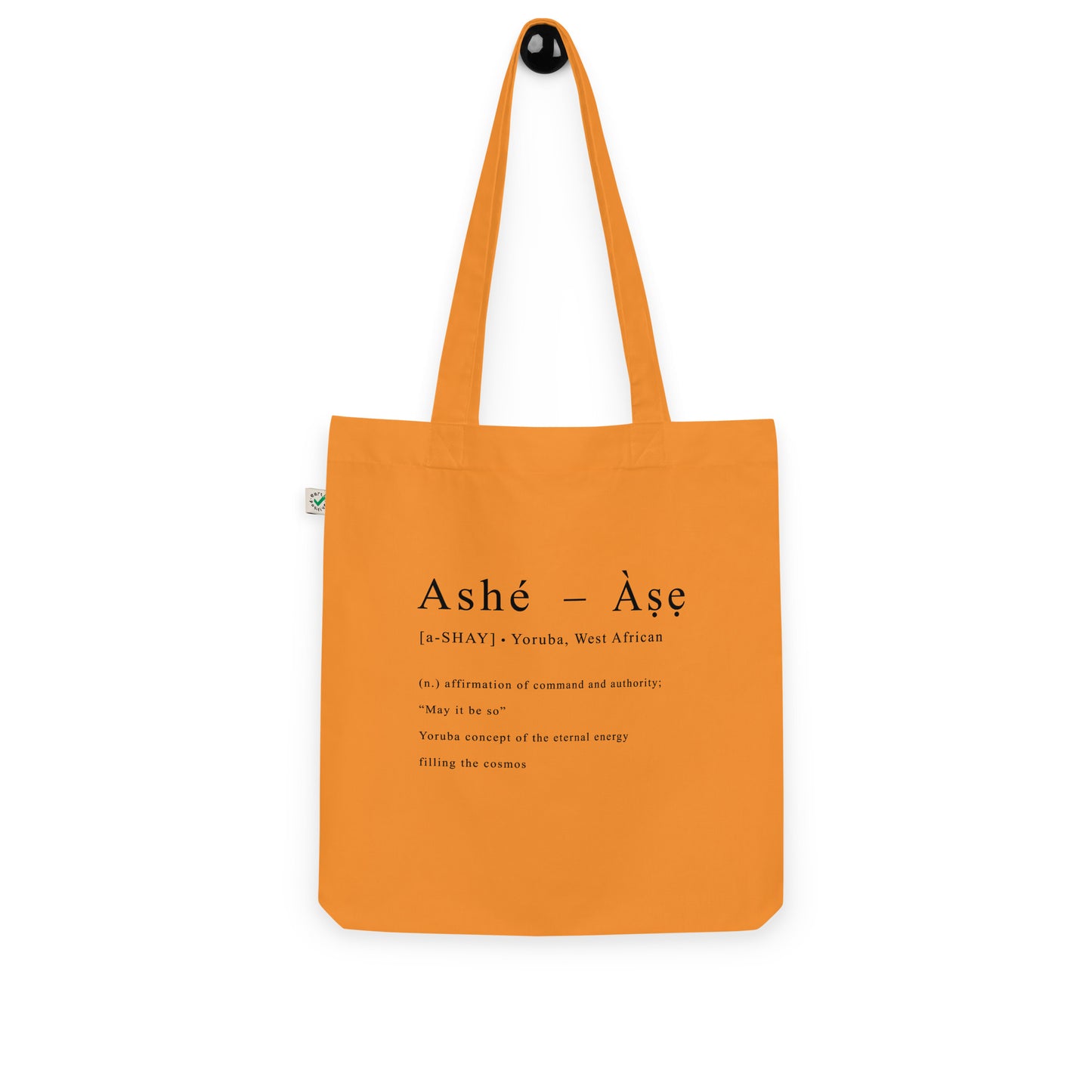 Àṣẹ Organic Tote Bag