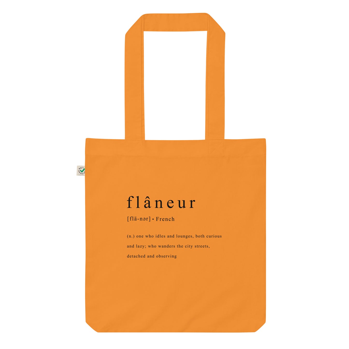 Flâneur Organic Tote Bag