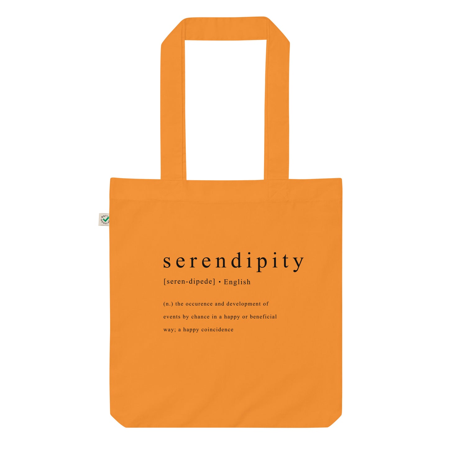 Serendipity Organic Tote Bag