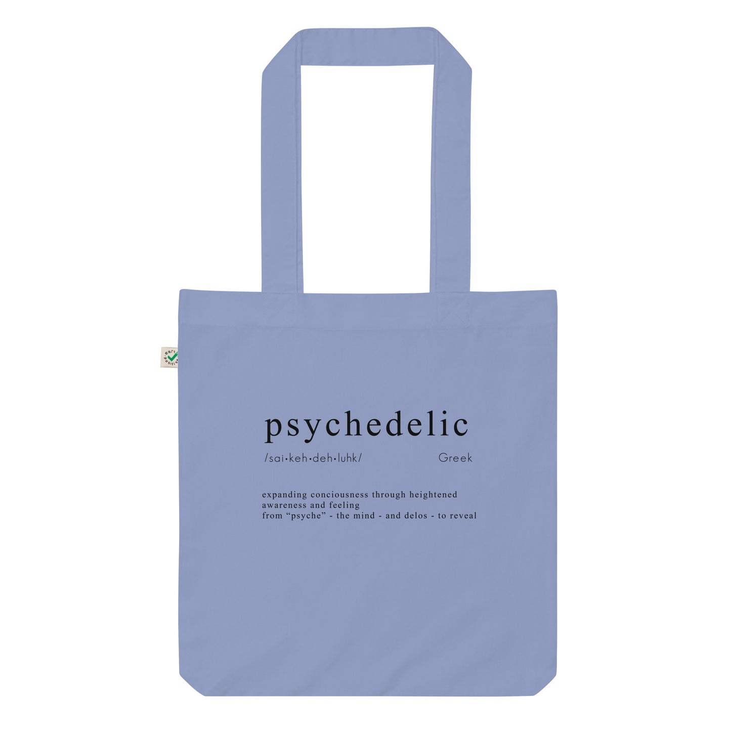 Psychedelic Organic Tote Bag