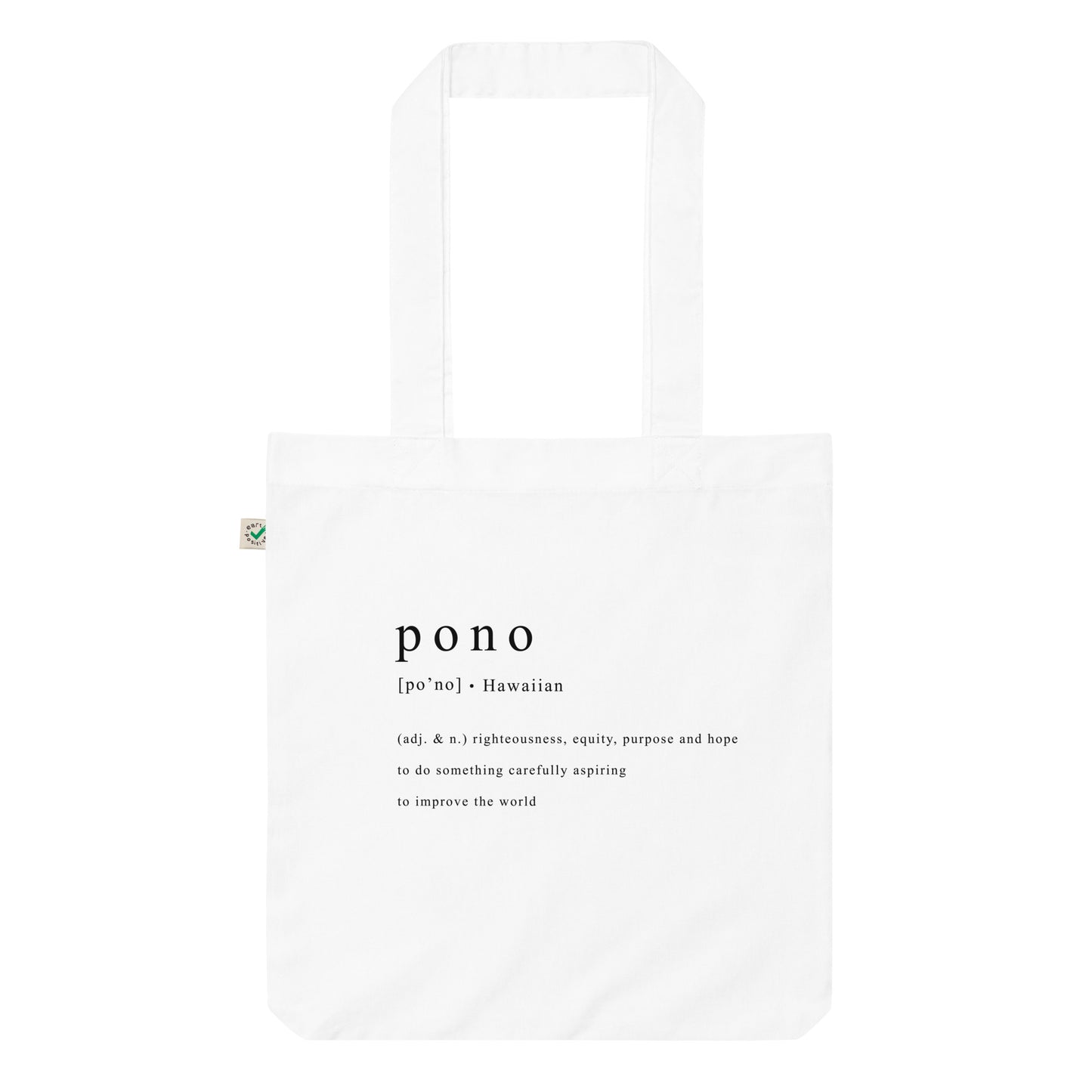 Pono Organic Tote Bag