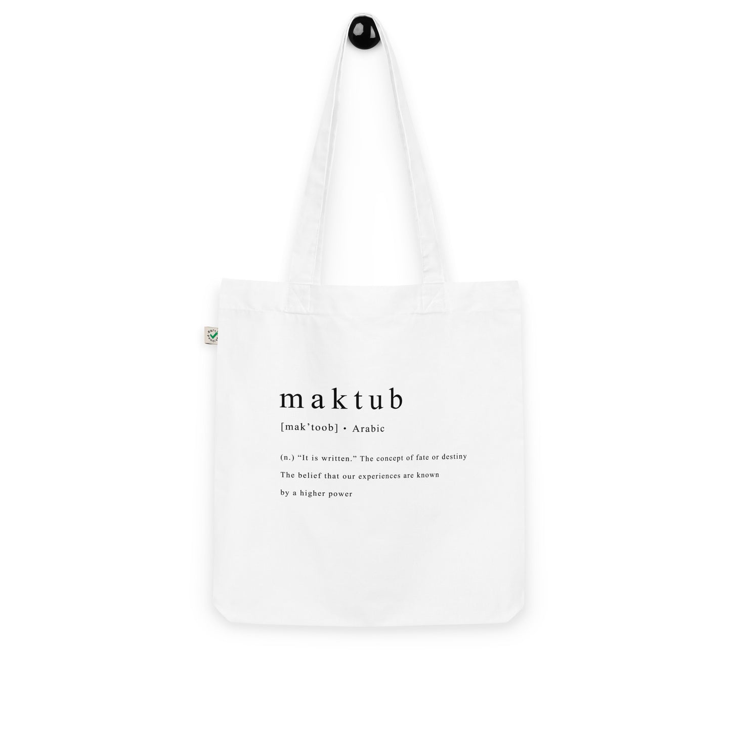 Maktub Organic Tote Bag