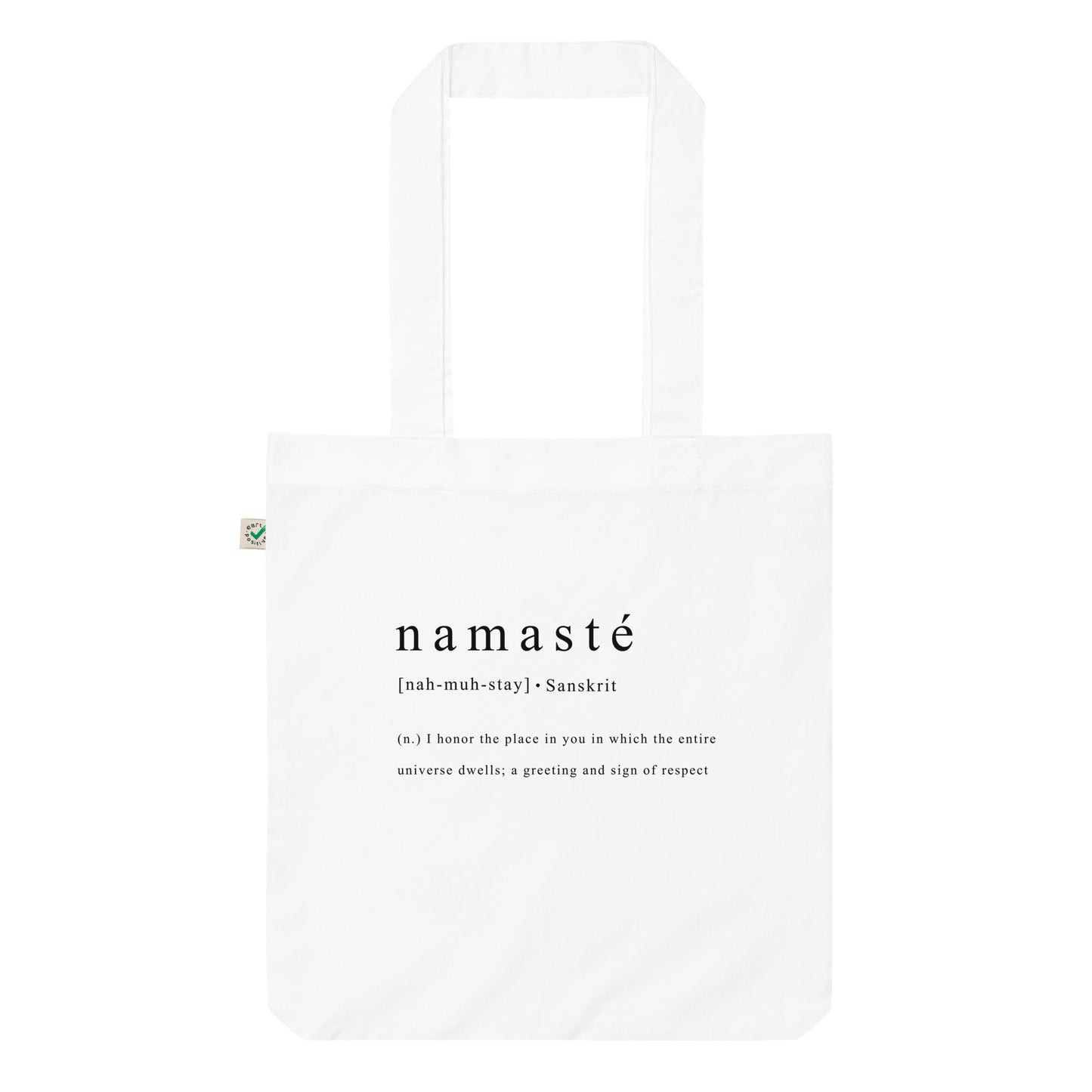 Namasté Organic Tote Bag