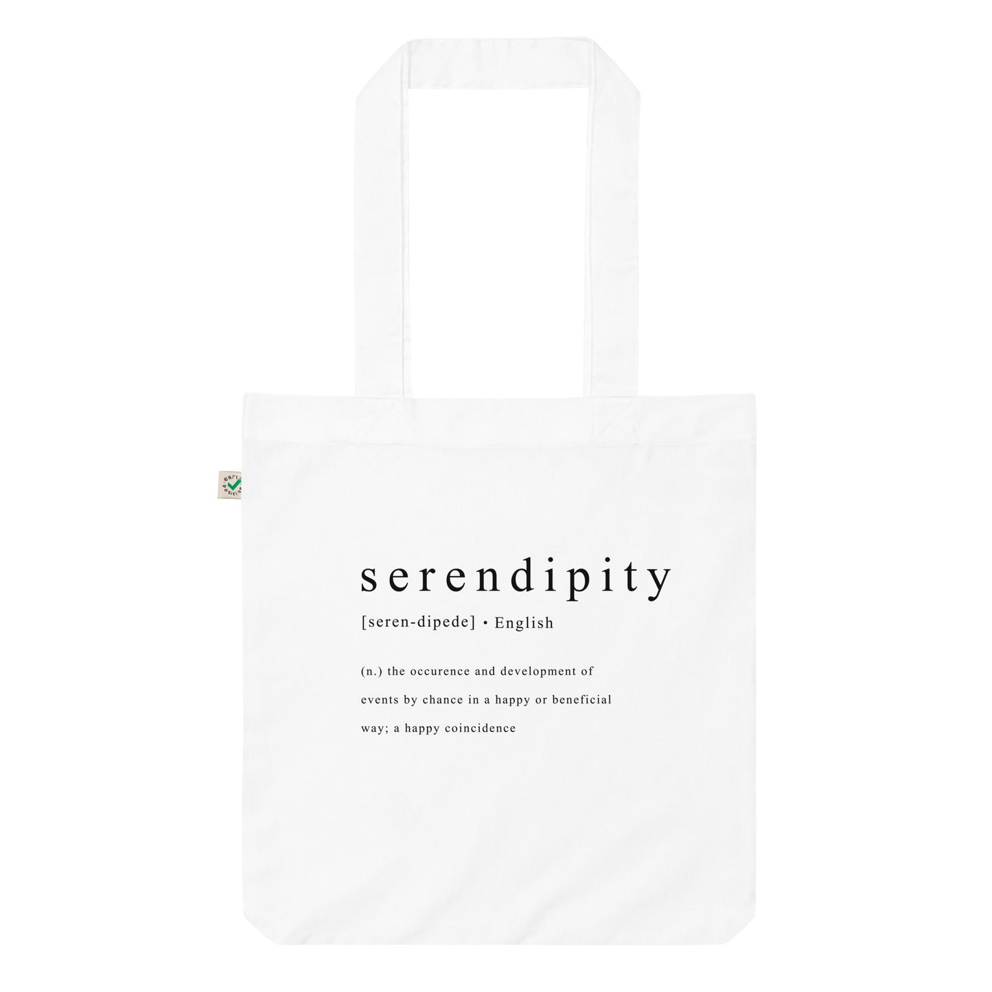 Serendipity Organic Tote Bag