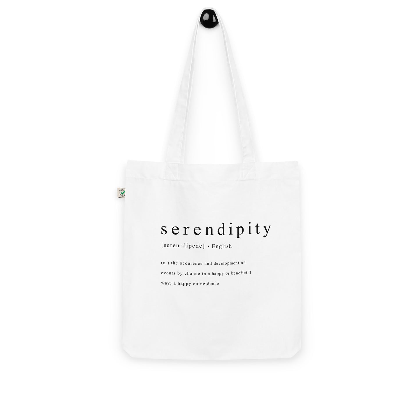 Serendipity Organic Tote Bag