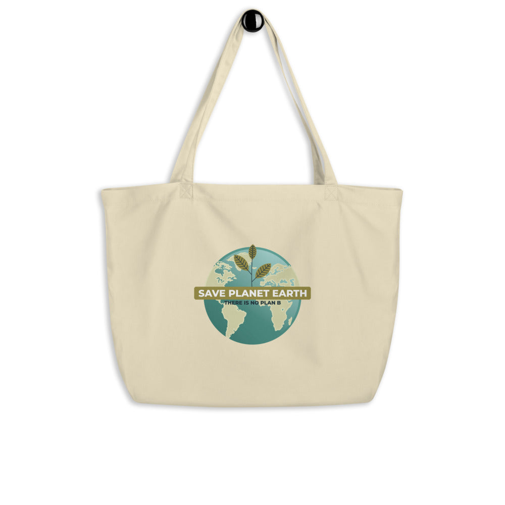 Our Green Planet Large Organic Tote Bag